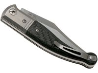 Складной нож LionSteel Gitano, сталь Niolox, рукоять Carbon fibre