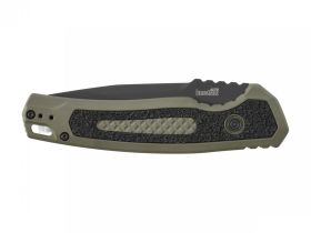 Автоматический складной нож Kershaw Launch 16, сталь CPM-M4 с покрытием Cerakote, рукоять алюминий/trac-tec, оливковый