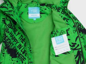 Куртка текстильная с полиуретановым покрытием для мальчиков (ветровка)