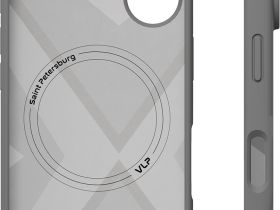 Клип-кейс VLP Aster для Apple iPhone 16 с MagSafe Серый