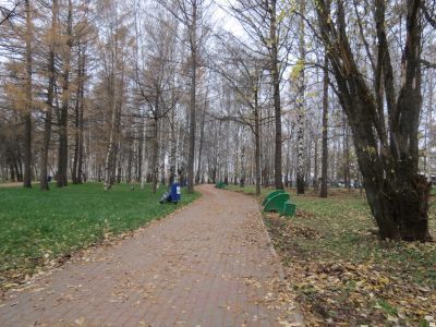 Парк, заложенный в память Александра Сергеевича Пушкина