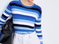 Джемпер в полоску