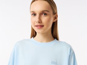 Женская футболка Lacoste для спорта из органического хлопка