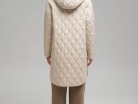 Стеганое пальто с водоотталкивающей пропиткой