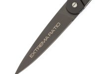 Складной нож Extrema Ratio BD4 R, сталь N690, рукоять черная Anticorodal