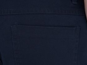 Брюки «5 карманов» Slim из твила, Синий