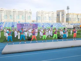 В Якутске состоялось торжественное открытие Спартакиады учащихся «Спортивные якутяне»