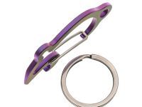 Карабин-мультитул Sanrenmu CZ01U, алюминий, фиолетовый