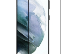 Защитное стекло Glass PRO Screen для Samsung Galaxy S22 + (черная рамка)