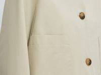 Куртка из плащевой ткани, Бежевый