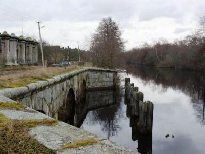 Комплекс сооружений Староладожского канала в селе Дубно