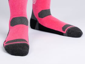 Термоноски трикотажные для девочек (низкие махровые)