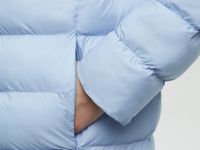 Утепленная куртка полуприлегающего силуэта