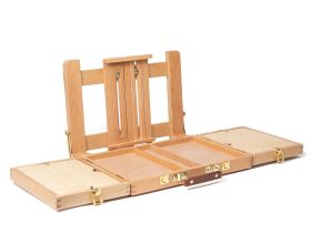 Этюдный ящик FE-L7 для пастели с креплением на фотоштатив, бук