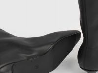 Сапоги из натуральной кожи, Черный