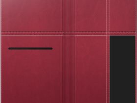 Чехол-книжка BoraSCO для смартфона 6.1-6.9" Red