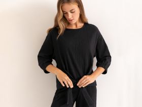 Джемпер Elegante, черный