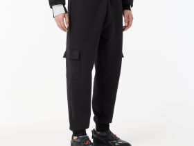 Мужские спортивные брюки Lacoste из эластичного хлопка