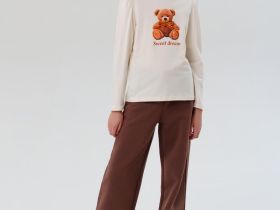 Водолазка трикотажная для девочек