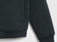 Бомбер на молнии, Серый