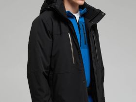 Горнолыжная куртка полуприлегающего силуэта