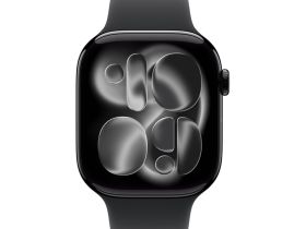 Смарт-часы Apple Watch Series 11 42mm Jet Black Aluminium Case with Black Sport Band (M/L)