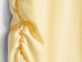 Футболка со сборками для девочек, Желтый