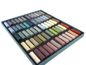 Набор пастели сухая Гамма, 60 цветов, палитра О. Абрамовой, картон.упаковка