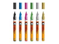 Маркер акриловый Molotow "127HS-CO" Metallic 1,5 мм Зелёный