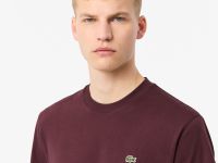 Мужская хлопковая Футболка Lacoste с коротким рукавом
