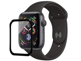 Защитное стекло Xreel Screen Protection для Apple Watch 38mm (черная рамка)