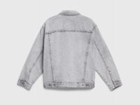 Джинсовая куртка для девочек, Серый