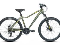 Женский велосипед Stels Miss 600 MD 26, год 2026, цвет Зеленый, ростовка 15