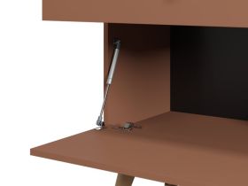 Стеллаж Торвалль 2-80x153 Терракотовый