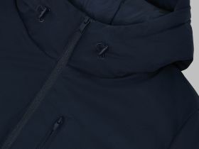 Утепленная куртка с капюшоном