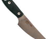 Нож Barmaley Knives Буратино, сталь AUS-10Co, рукоять Микарта, зеленый