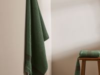 Полотенце махровое Montalto, зеленое