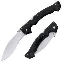 Нож складной Cold Steel Rajah II, сталь Aus-10A, рукоять Griv-Ex, черный