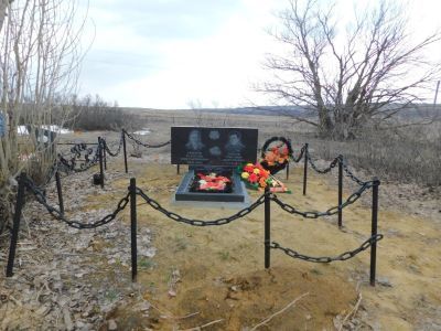 Братская могила советских воинов, погибших в период Сталинградской битвы