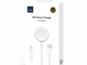 Беспроводное зарядное устройство WiWU M7 USB  для Apple Watch (белый)