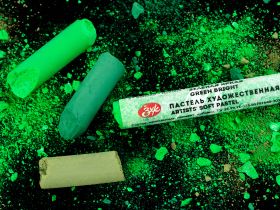 Пастель художественная сухая "Мастер-Класс" Лимонная средняя