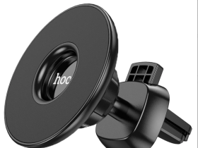 Автомобильный держатель Hoco (CA112) Excelle для смартфона магнитный в воздуховод (черный)