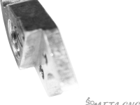 Держатель заднего переключателя &quot;петух&quot; Meta №63 фрезерованный (серебристый)