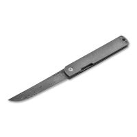 Складной нож Boker NORI, сталь дамаск, рукоять титан