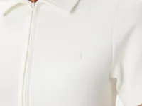 Платье Lacoste на молнии с воротником поло