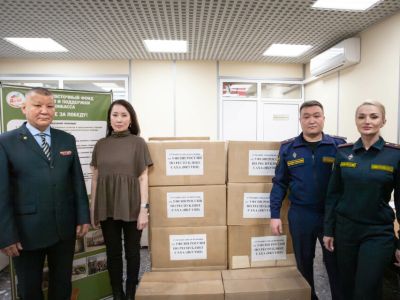 УФСИН Якутии направило гуманитарную помощь участникам спецоперации