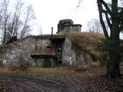 Бывший форт «Серая Лошадь», сыгравший важную роль в боях за Петроград в 1919 г. и в битве за Ленинград в 1941-44 гг.