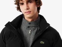 Водоотталкивающая пуховая куртка Lacoste с капюшоном