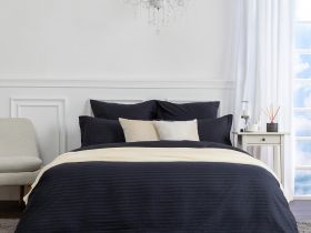 Постельное белье Black страйп-сатин II