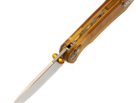 Складной карманный нож Dragonfly-Y с фиксатором оси, 2,99 дюйма, лезвие из стали 14C28N, рукоятка из PEI